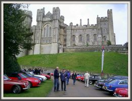 Cars at Arundel Castle